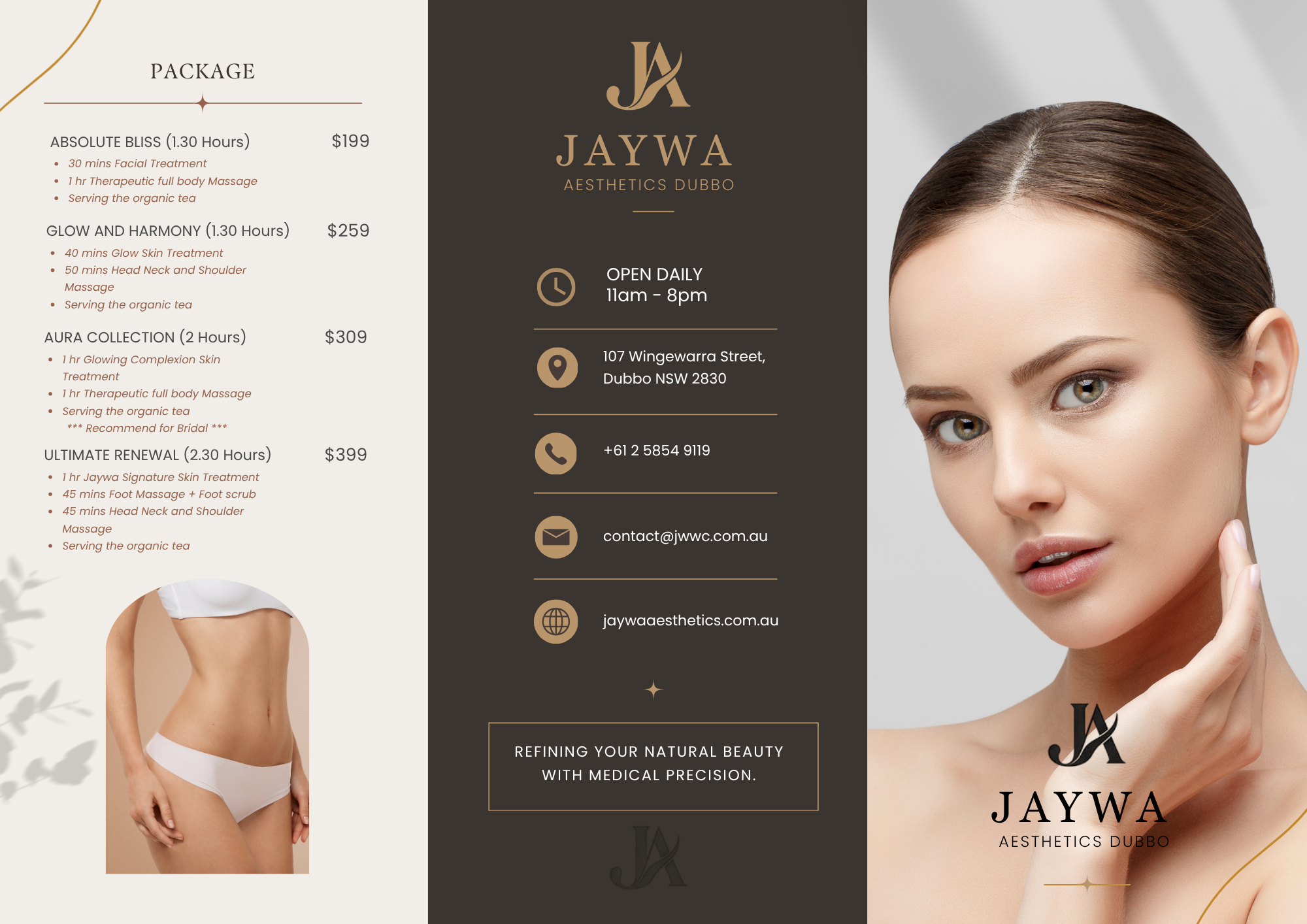pricing and deetails of Jaywa Wellness Centre Dubbo